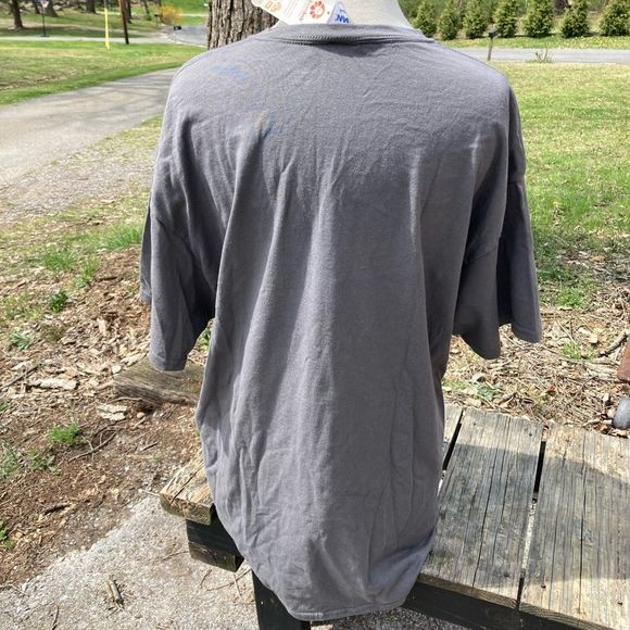 CUSTOM INK AWARENESS TSHIRT XL GREY SHORT SLEEVE PROVERBS 24: 11-12 - Picture 5 of 8